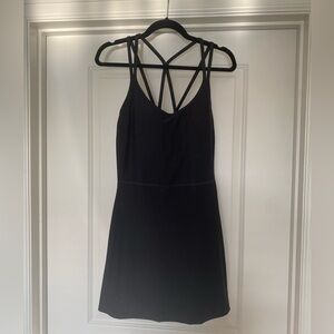 Old Navy Women’s Cloud* Strappy Athletic Dress | Black | Large